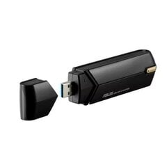 Võrguadapter Asus Wireless Dual-band USB-AX56 AX1800 price and information | Ruuterid | hansapost.ee