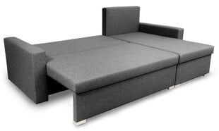 Универсальный угловой диван Bellezza Mondo, светло-серый цена и информация | Угловые диваны | hansapost.ee