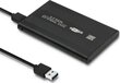Qolteci välise kõvaketta korpus HDD / SSD 2,5 "SATA3 USB 3.0 | Must цена и информация | Arvutikomponentide tarvikud | hansapost.ee