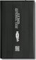 Qolteci välise kõvaketta korpus HDD / SSD 2,5 "SATA3 USB 3.0 | Must цена и информация | Arvutikomponentide tarvikud | hansapost.ee