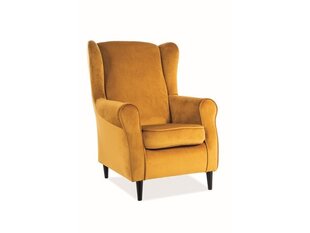 Кресло Signal Meble Baron, желтое цена и информация | Кресла | hansapost.ee