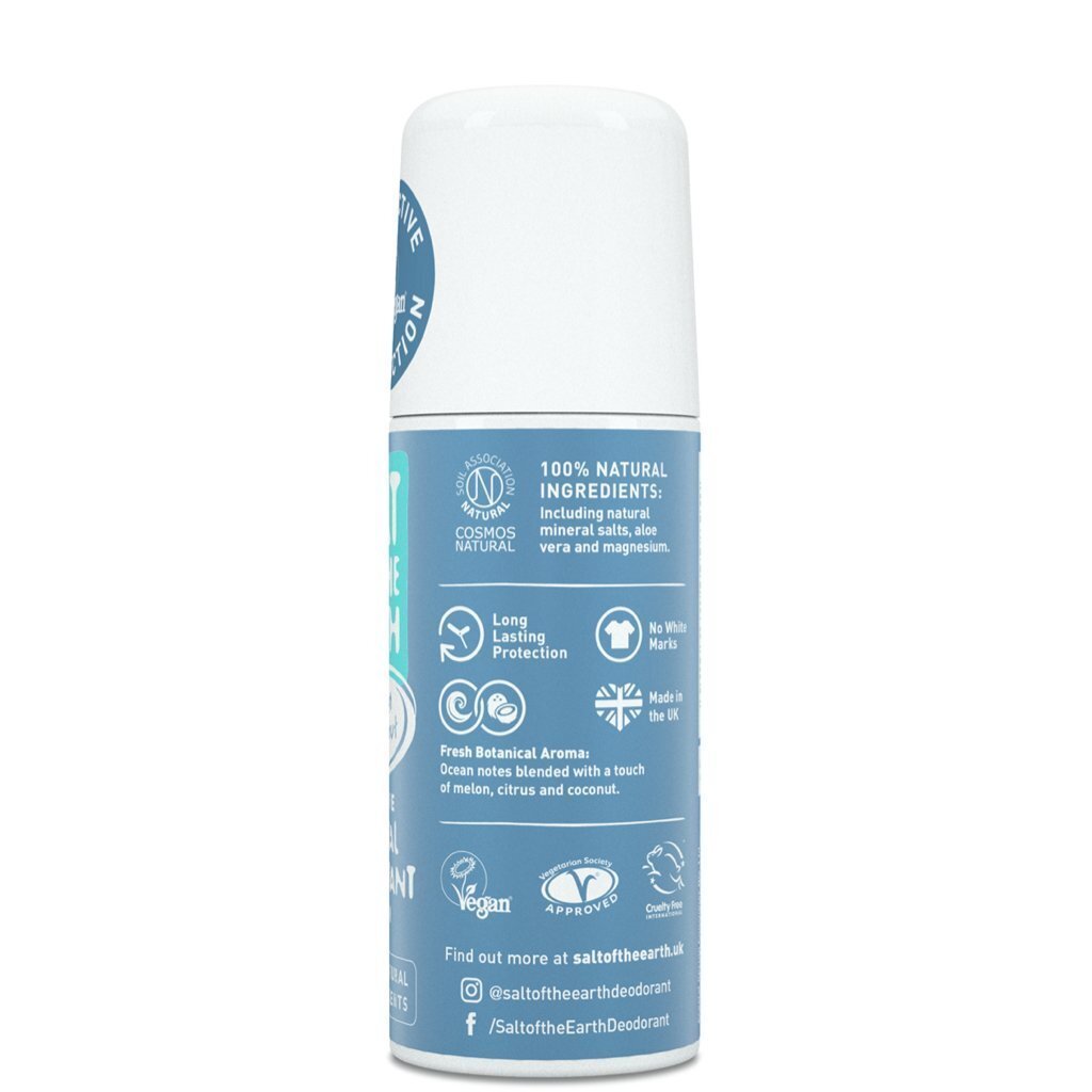 Salt of the Earth COSMOS Natural roll-on deodorant Ocean&amp;Coconut, 75ml hind ja info | Deodorandid | hansapost.ee