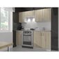 Seinapealne köögikapp NORE Lima W60, valge/tamme värv цена и информация | Köögikapid | hansapost.ee