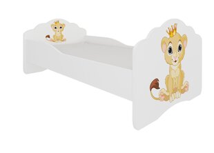 Детская кровать ADRK Furniture Casimo Lion, 140 x 70 см цена и информация | Детские кровати | hansapost.ee