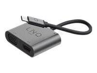 Адаптер Linq 4in1 USB-C цена и информация | Адаптеры, USB-разветвители | hansapost.ee