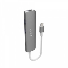 Joby USB hub USB-C 4K HDMI/USB/USB-C hind ja info | USB adapterid ja jagajad | hansapost.ee