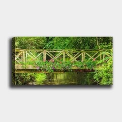 Репродукция на холсте Мост, 50x120 см цена и информация | Настенные деревянные декорации | hansapost.ee
