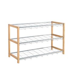 Jalatsiriiul Brody, hall/tamme värv price and information | Shoe cupboards, shoe racks | hansapost.ee