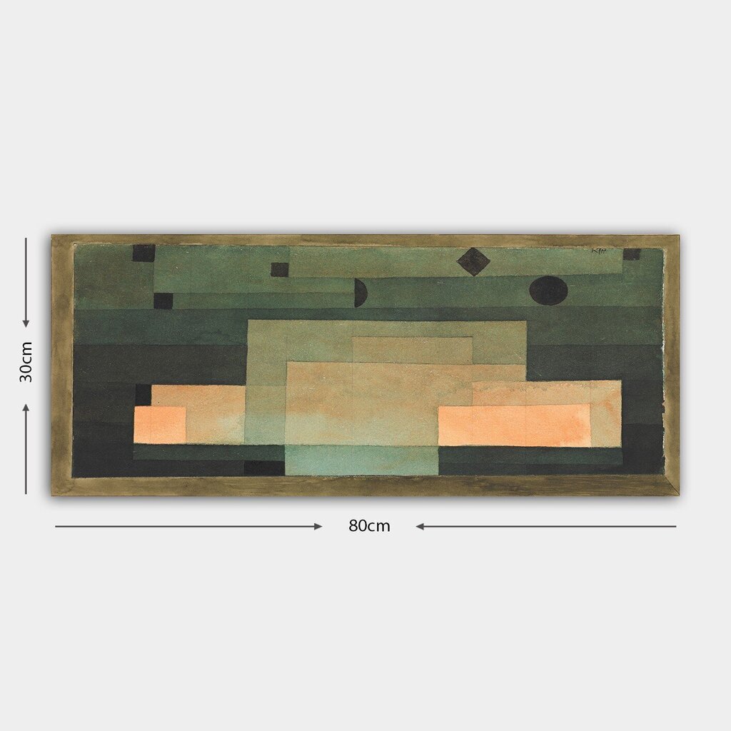 Reproduktsioon lõuendil Abstraktsioon, 30x80 cm hind ja info | Seinapildid | hansapost.ee