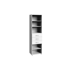 Шкаф Мульти-РК 218367, белый/серый цена и информация | Полки | hansapost.ee