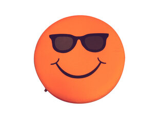 Комплект из 6 пуфов Wood Garden Smiley Seat Glasses Premium, оранжевый цена и информация | Детские диваны, кресла | hansapost.ee