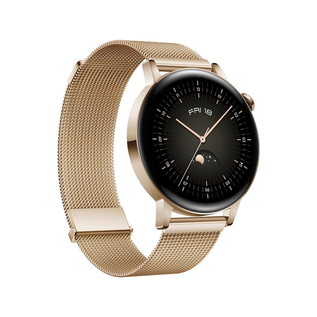 Huawei Watch GT 3 42mm, Golden Metal 55027151 цена и информация | Nutikellad, laste nutikellad | hansapost.ee