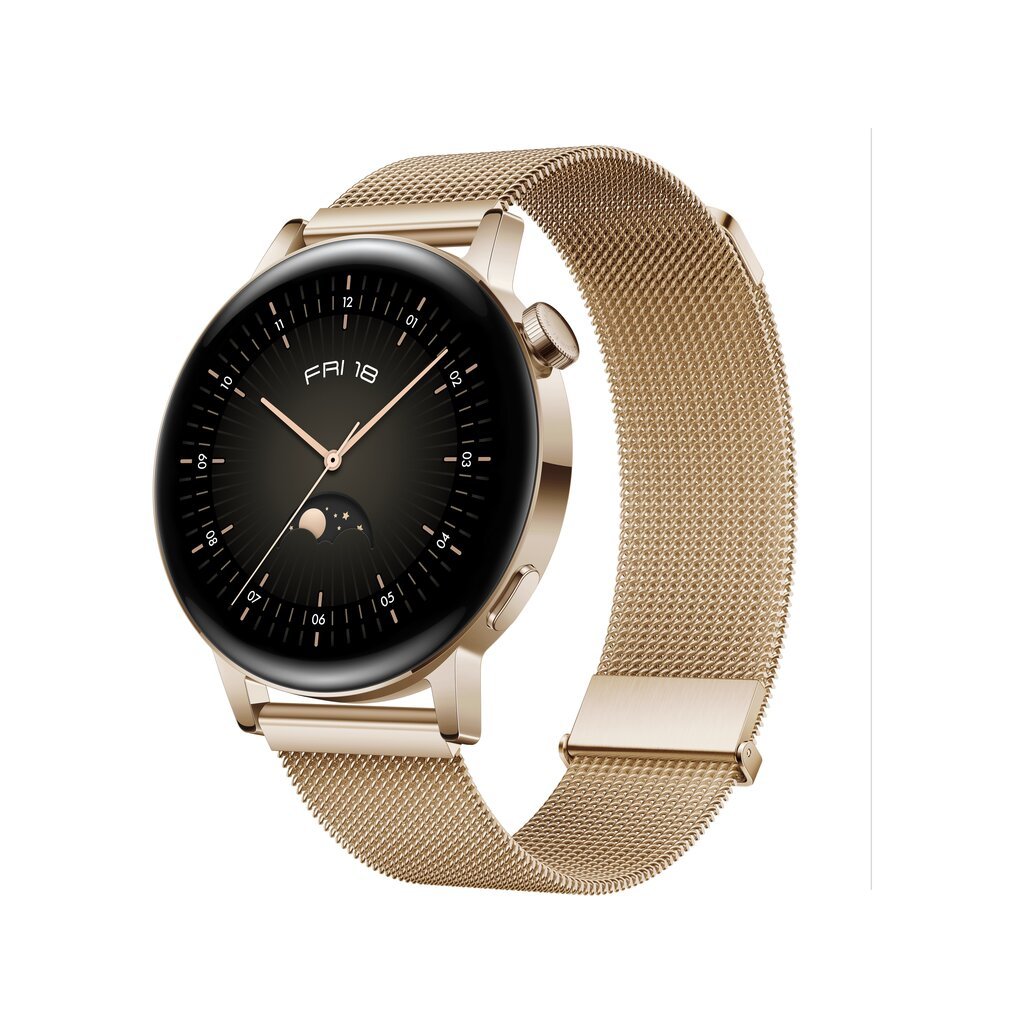Huawei Watch GT 3 42mm, Golden Metal 55027151 цена и информация | Nutikellad, laste nutikellad | hansapost.ee