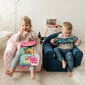 Tugitool Velvet Kids V101, roosa цена и информация | Kott-toolid, tugitoolid ja tumbad lastele | hansapost.ee