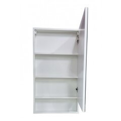 Подвесной шкафчик с зеркалом 05003 E50, белый цена и информация | Шкафчики для ванной | hansapost.ee