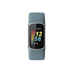 Fitbit Charge 5 FB421SRBU Steel Blue/Platinum цена и информация | Фитнес-браслеты | hansapost.ee