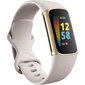 Fitbit Charge 5 Lunar White/Soft Gold FB421GLWT цена и информация | Nutivõrud ja aktiivsusmonitorid | hansapost.ee