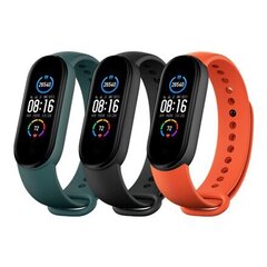 Браслеты MI BAND 5 Xiaomi BHR4639GL TPU 3 uds цена и информация | Аксессуары для смарт-часов и браслетов | hansapost.ee