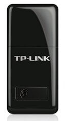 Адаптер для подключения к беспроводной сети TP-LINK TL-WN823N, 802.11 b/g/n, 300 Мбит/с цена и информация | Маршрутизаторы (роутеры) | hansapost.ee