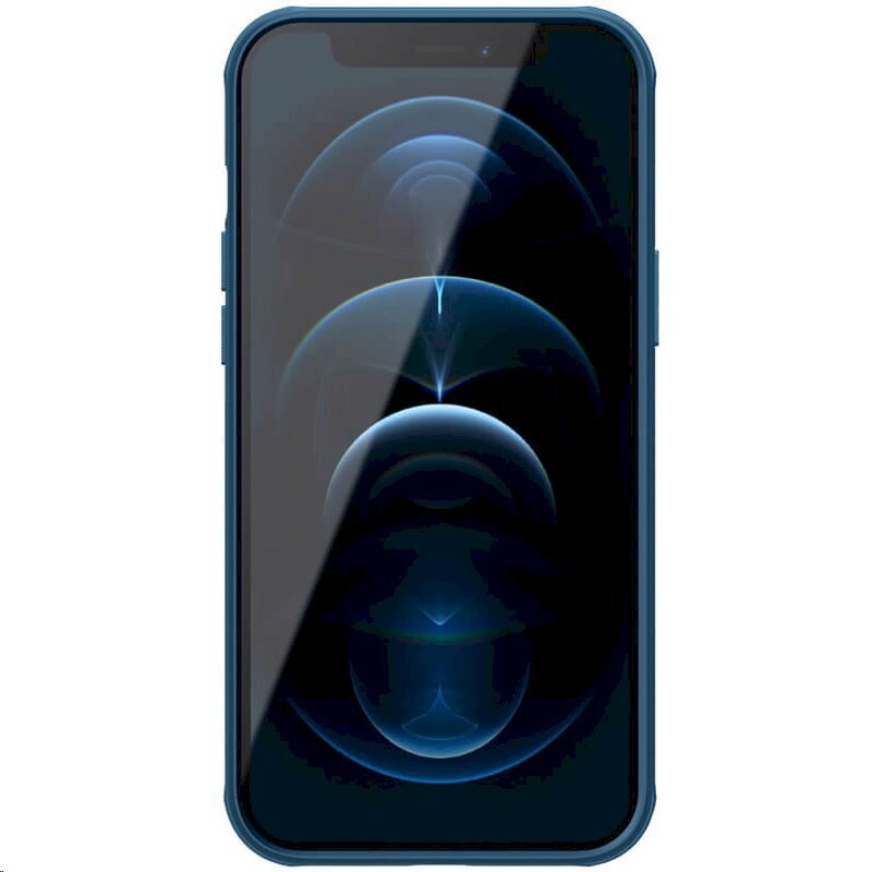 Magnetiline tagakaas Nillkin Super Frosted PRO iPhone 12 Pro Max 6.7 jaoks, sinine hind ja info | Telefonide kaitsekaaned ja -ümbrised | hansapost.ee