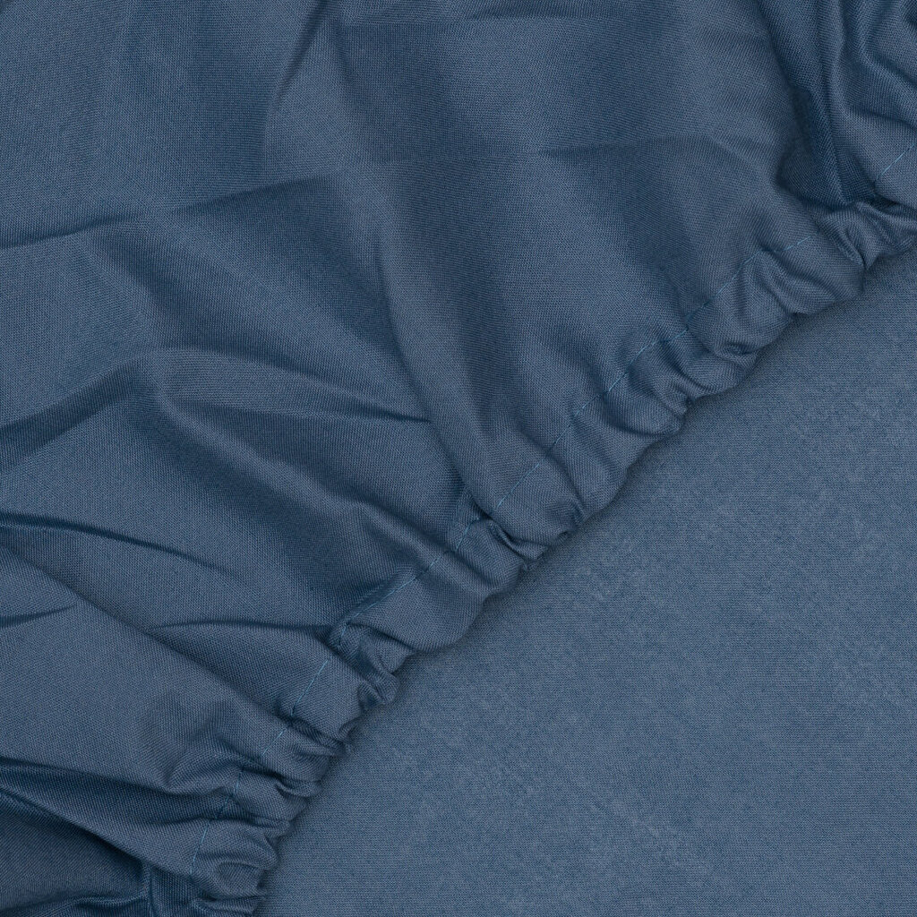 Koodi kummiga voodilina, sinine, 90 x 200 cm + 25 cm hind ja info | Voodilinad | hansapost.ee