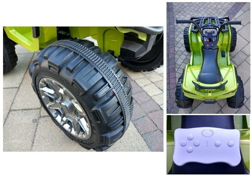 Elektriline ATV BMD0906 lastele, roheline hind ja info | Laste elektriautod | hansapost.ee