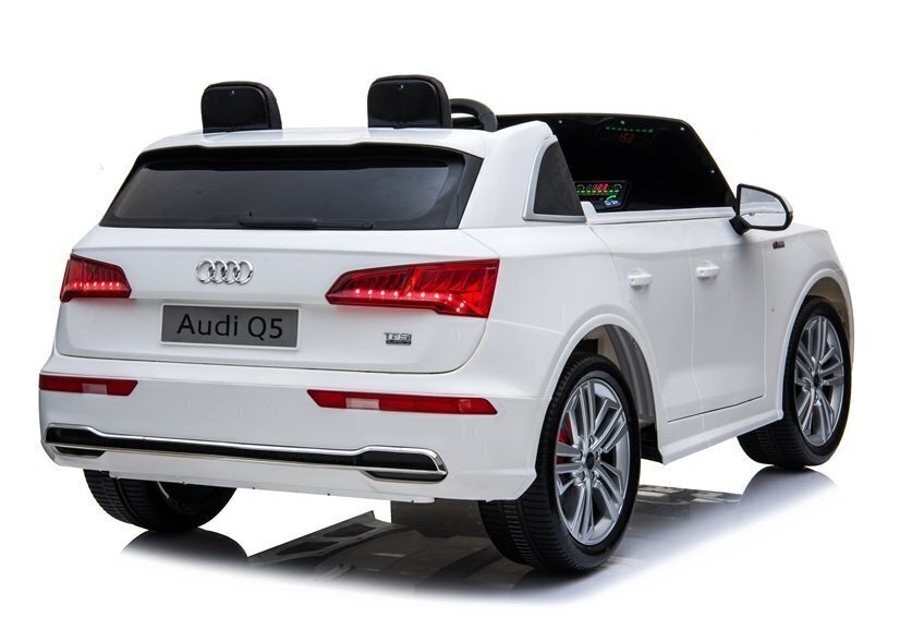 Elektriline maastur lastele Audi Q5, valge hind ja info | Laste elektriautod | hansapost.ee