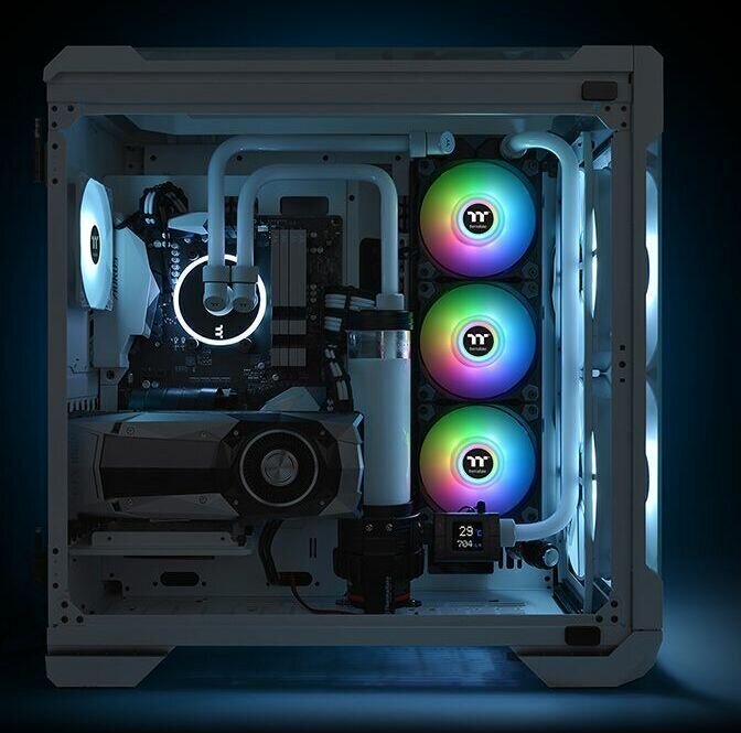 Thermaltake CL-F116-PL14SW-A цена и информация | Arvuti ventilaatorid | hansapost.ee