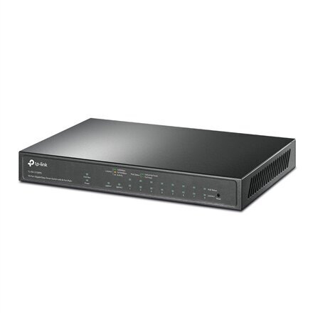 Switch|TP-LINK|TL-SG1210MPE|Desktop/pedestal|9x10Base-T / 100Base-TX / 1000Base-T|1x10/100/1000BASE-T/SFP combo|PoE+ ports 8|123 Watts|TL-SG1210MPE цена и информация | Võrgulülitid | hansapost.ee