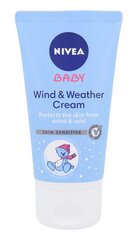 Защитный крем Nivea от мороза и ветра Baby 50 мл цена и информация | Nivea Косметички | hansapost.ee