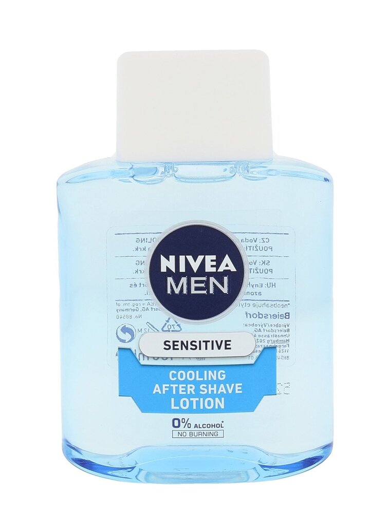 Habemeajamisjärgne losjoon Nivea Men Sensitive Cooling 100 ml hind ja info | Raseerimisvahendid | hansapost.ee