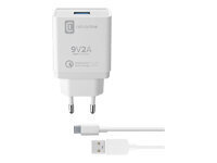 CELLULARLINE USB-C Charger Kit QC White цена и информация | Зарядные устройства для телефонов | hansapost.ee