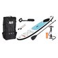 SUP komplekt N1, 300 cm, valge/roheline hind ja info | Veesport | hansapost.ee