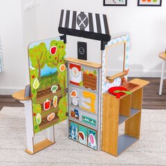 Детская мини-кухня Kidkraft Let's Pretend Restaurant Pop-Up цена и информация | Игрушки для девочек | hansapost.ee