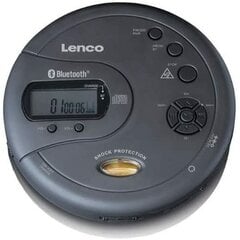 Portatiivne CD-mängija Lenco CD-300BK hind ja info | MP3-mängijad, MP4-mängijad | hansapost.ee