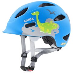 Детский велосипедный шлем Uvex Oyo Style Dino синий, синий цена и информация | Uvex Велосипеды, самокаты, ролики, скейтборды | hansapost.ee