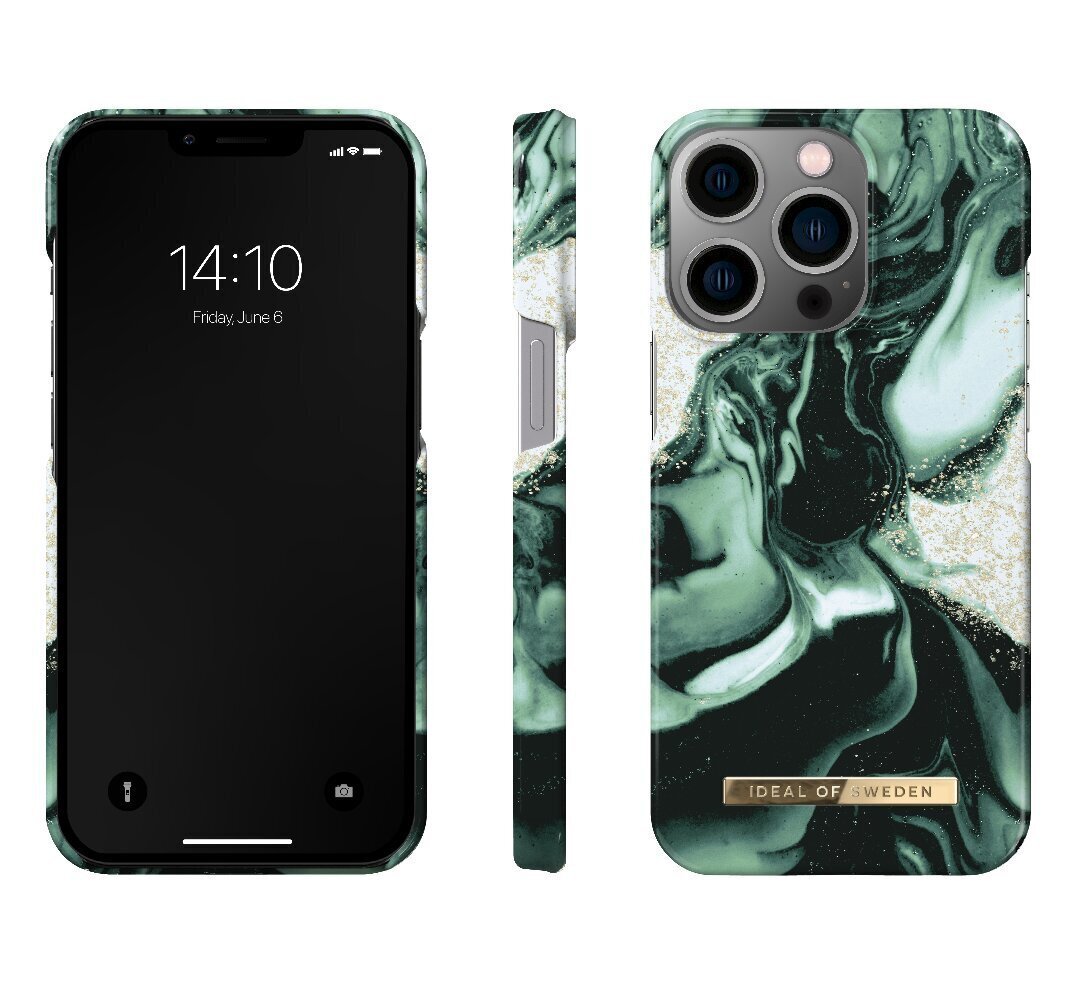 IDeal of Sweden telefoniümbris iPhone 13PRO Goldn Olive Marble цена и информация | Telefonide kaitsekaaned ja -ümbrised | hansapost.ee