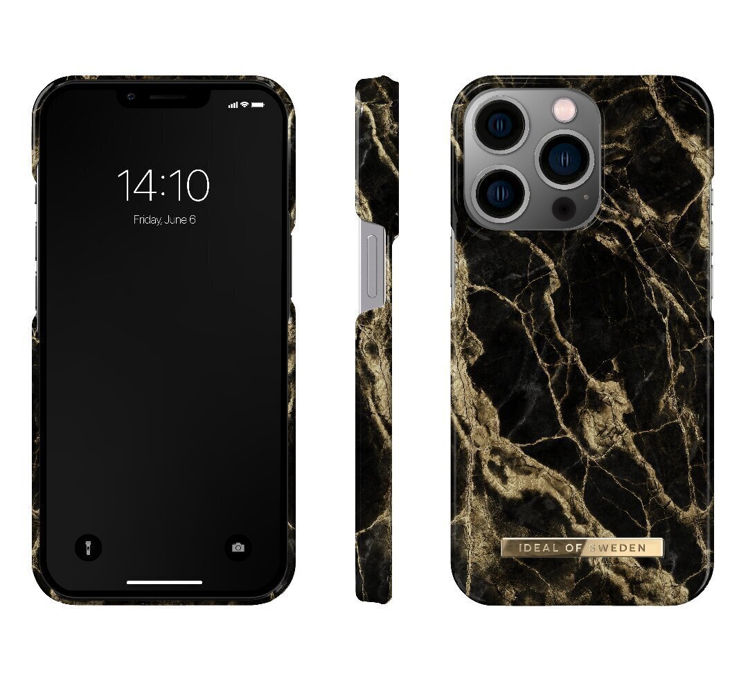 IDeal of Sweden telefoniümbris iPhone 13 PRO Golden Smoke Marble цена и информация | Telefonide kaitsekaaned ja -ümbrised | hansapost.ee