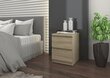 Öökapp ADRK Furniture Puna M2, tamm цена и информация | Öökapid | hansapost.ee