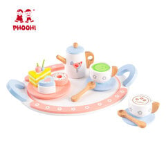 Кофейный сервиз из дерева Poohi цена и информация | Phoohi Товары для детей и младенцев | hansapost.ee