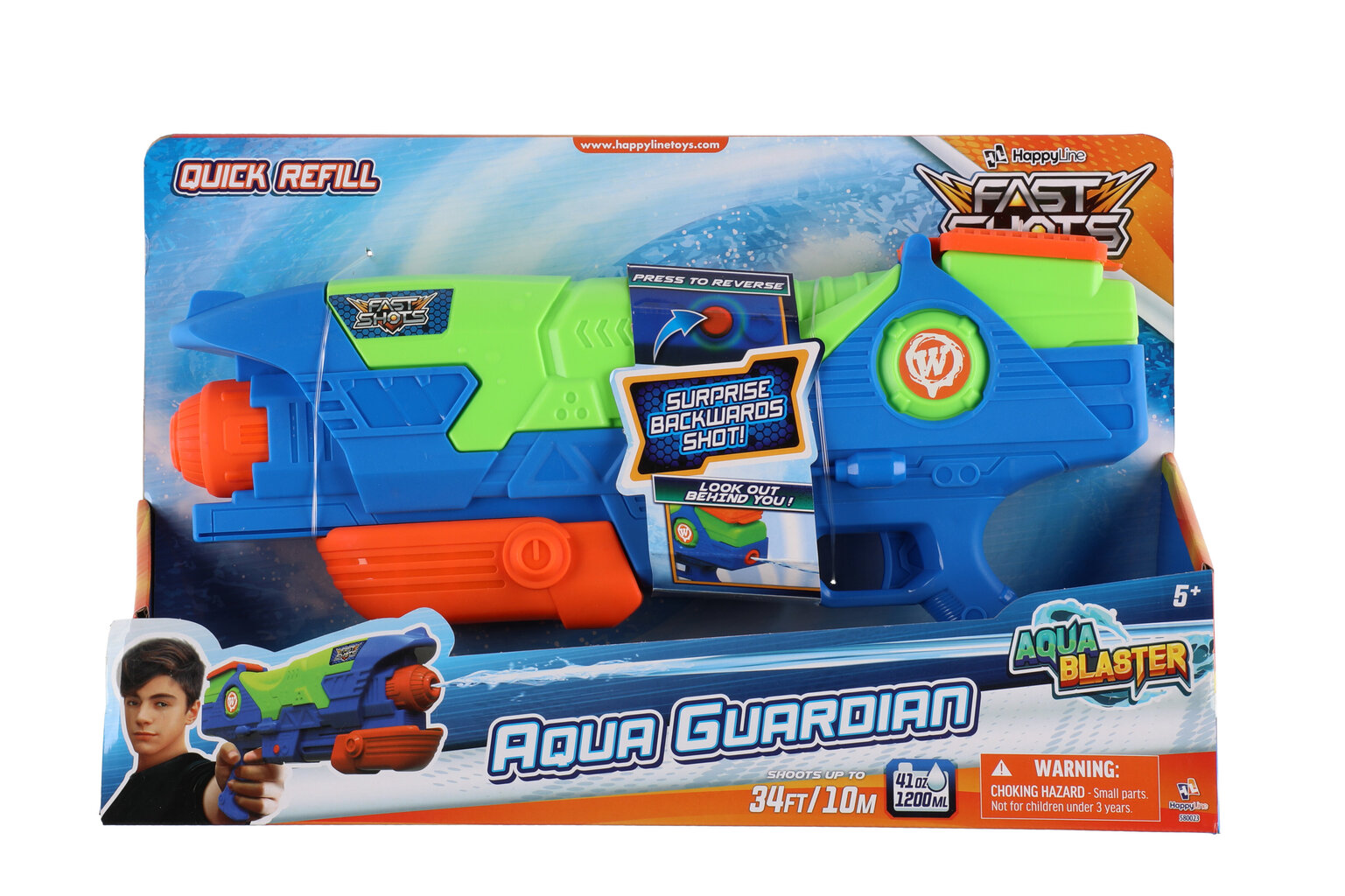 Водяная Винтовка Fast Shots Aqua Guardian, 43 См Цена | Hansapost.Ee