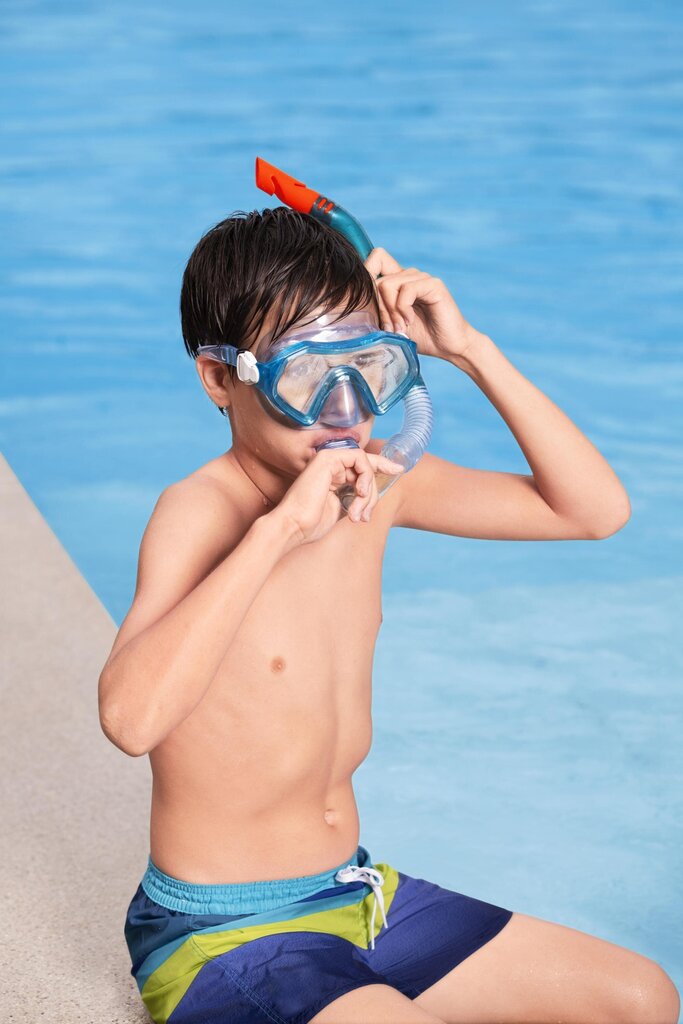 Sukeldumiskomplekt lastele Bestway Hydro-Swim Firefish hind ja info | Snorgeldamise komplektid | hansapost.ee