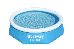 Бассейн Bestway Fast Set, 244x61 см, с фильтром цена и информация | Бассейны | hansapost.ee