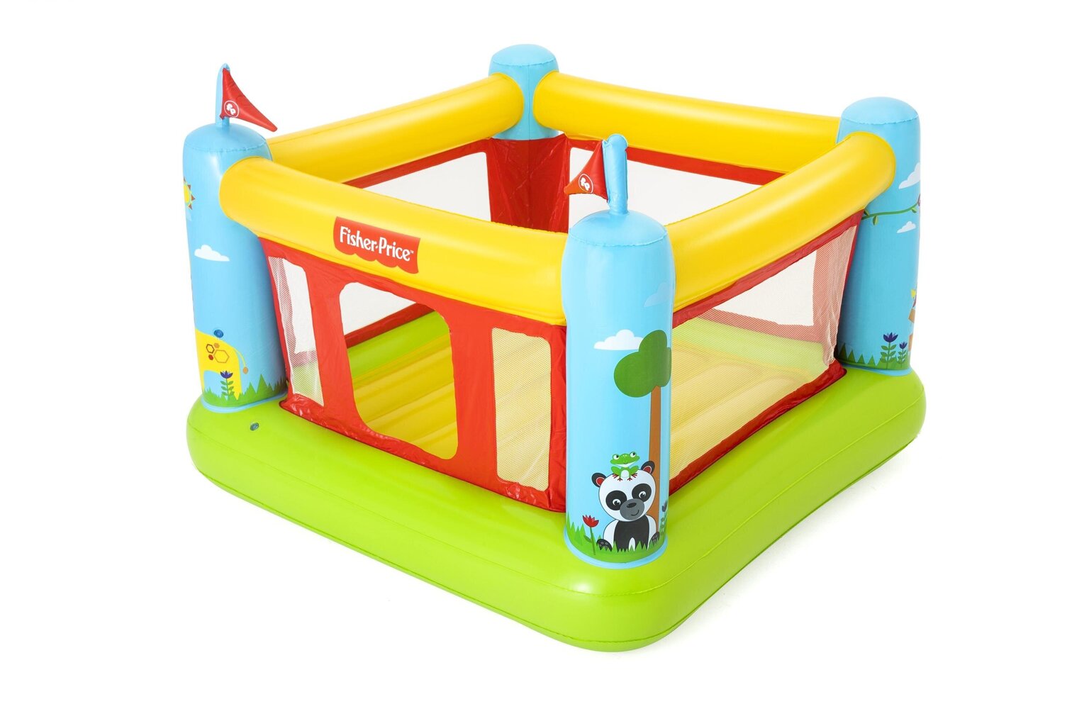 Täispuhutav batuut Fisher Price Bouncetastic, 175x173x135 cm hind ja info | Täispuhutavad veemänguasjad ja ujumistarbed | hansapost.ee