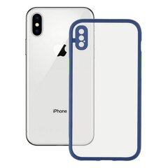 Mobiiltelefoni Kaaned iPhone X , XS KSIX Duo Soft Sinine price and information | Phone protective covers and cases | hansapost.ee