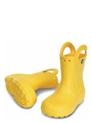 Laste kummisaapad Crocs™ Handle It Rain Boots Kollane hind ja info | Kummikud lastele | hansapost.ee