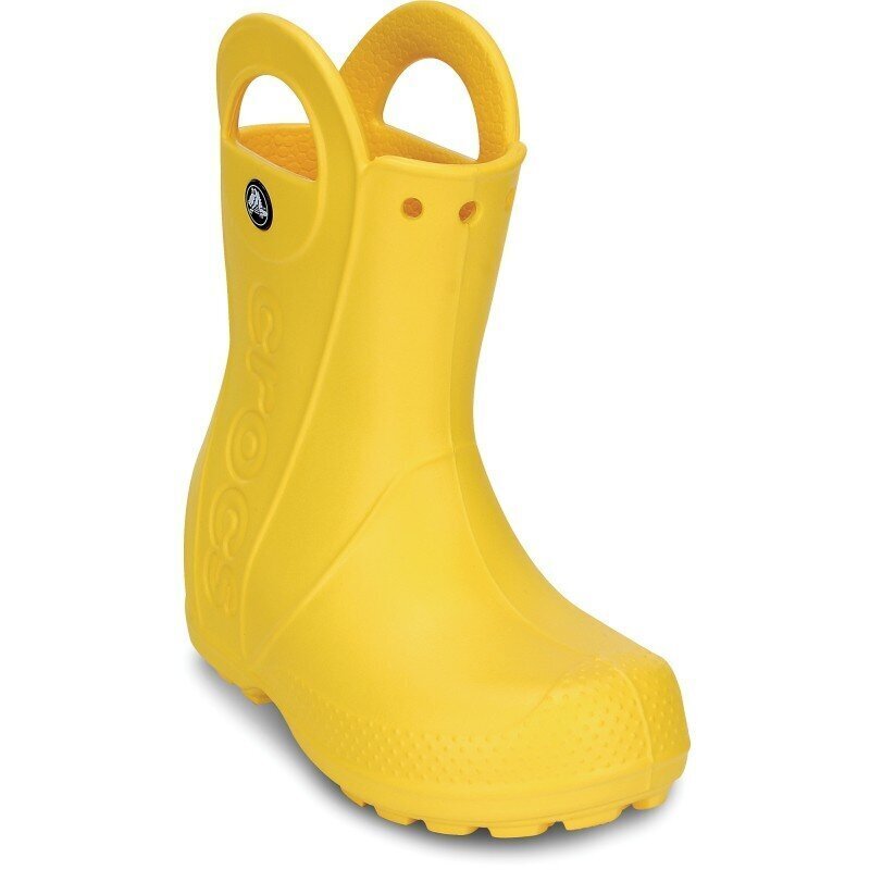 Laste kummisaapad Crocs™ Handle It Rain Boots Kollane hind ja info | Kummikud lastele | hansapost.ee
