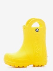 Laste kummisaapad Crocs™ Handle It Rain Boots Kollane hind ja info | Kummikud lastele | hansapost.ee