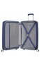 American Tourister keskmine reisikohver Soundbox Spinner Expandable 67cm, sinine цена и информация | Kohvrid, reisikotid | hansapost.ee