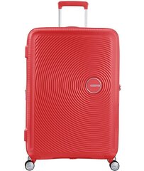 American Tourister suur reisikohver Soundbox Spinner Expandable 77cm, punane цена и информация | Чемоданы, дорожные сумки | hansapost.ee